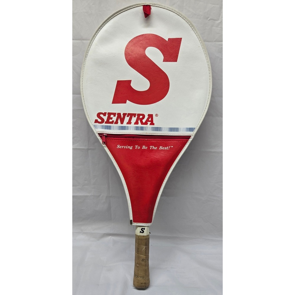 Vintage Sentra Junior Pro‎ III Tennis Racquet 4 1/8 Grip with Case 1989